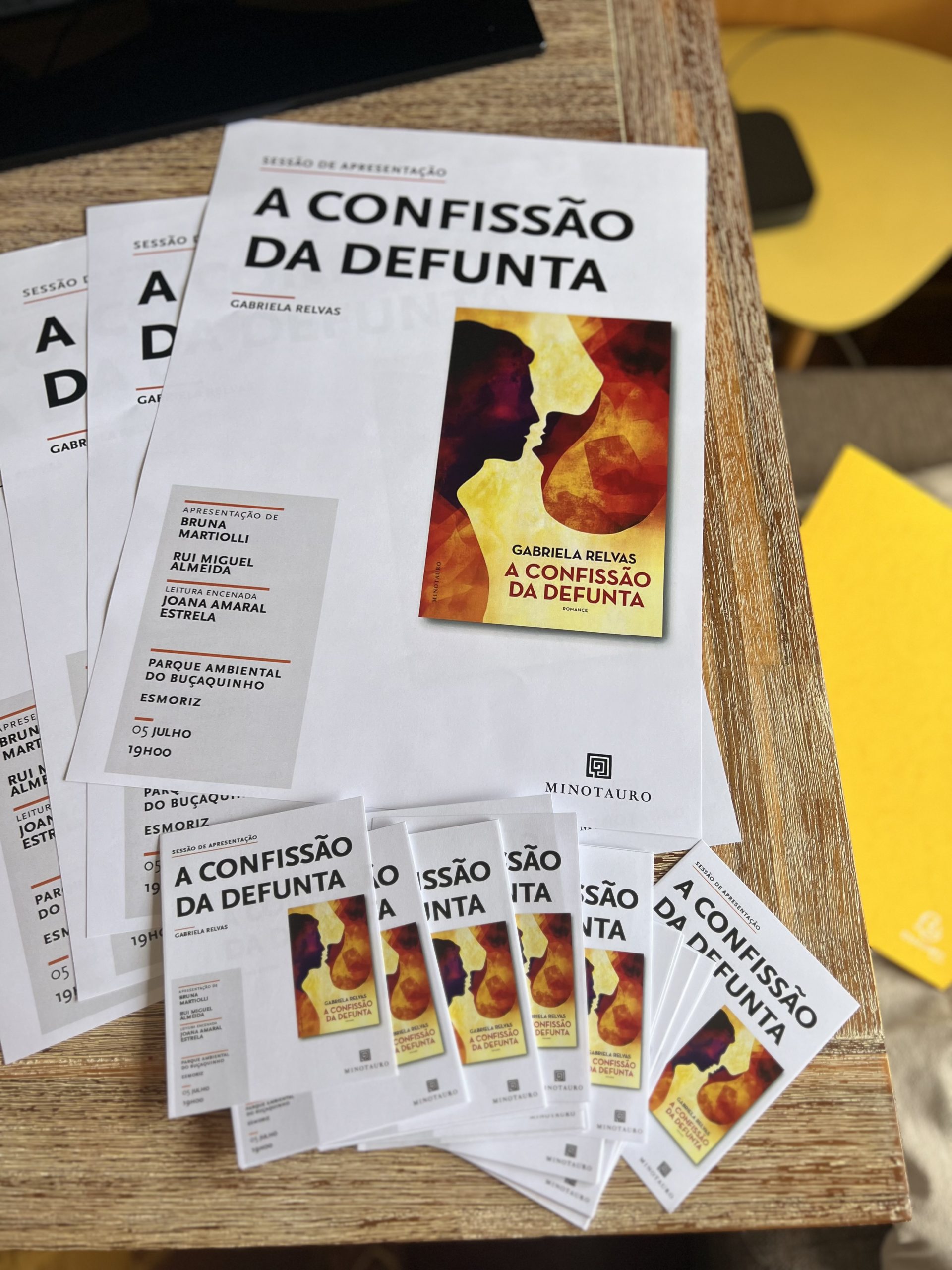 O lançamento da Defunta